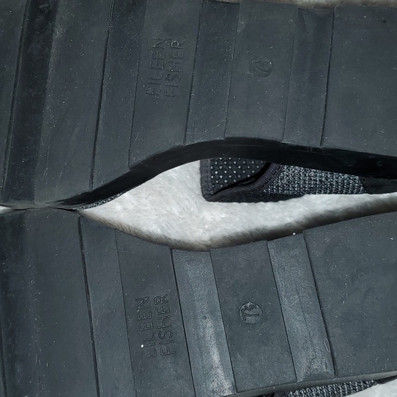 EILEEN Fisher Ogden Stretch-Knit Two-Piece Wedge Sneaker Size 7.5 - Picture 7 of 8